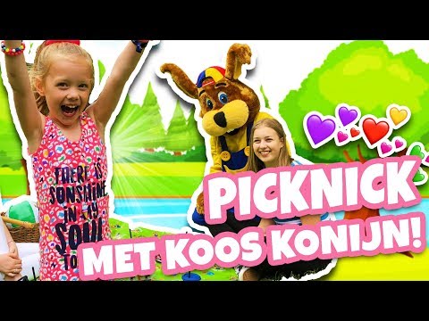 PICKNICKEN MET KOOS KONIJN 🐰🐰