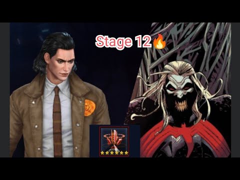 TVA Loki × Knull stage 12 with an Obelisk 🔥 Marvel Future Fight ❤️