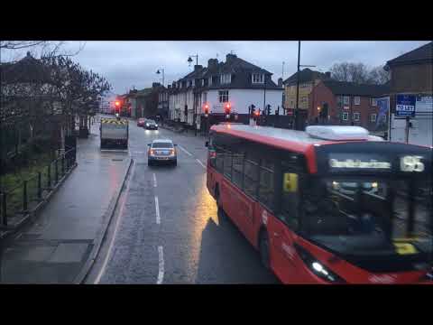 FULL ROUTE VISUAL | London Bus Route 427 - Uxbridge to Acton High Street | 2574 (YX17NVW)