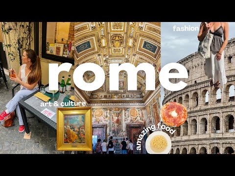 24 hours in rome italy | rome travel vlog | colosseum | the best italian food