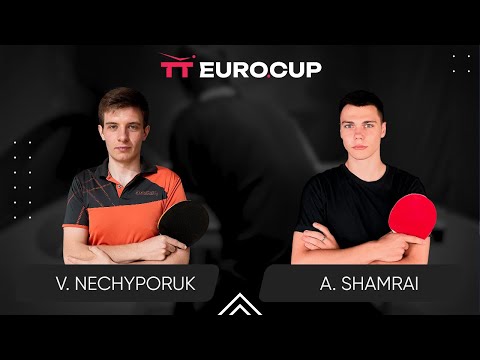 14:05 Vadym Nechyporuk - Andrii Shamrai 28.10.2023 TT Euro.Cup  Ukraine Star.  TABLE 3