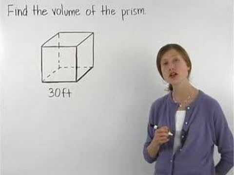 Part of a video titled Volume of a Cube - MathHelp.com - Math Help - YouTube