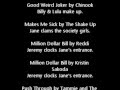 The songs featured in Jane by Design 