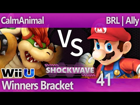 SW 41 Wii U - CalmAnimal (Bowser) vs BRL | Ally (Mario, Shulk) - Winners Bracket