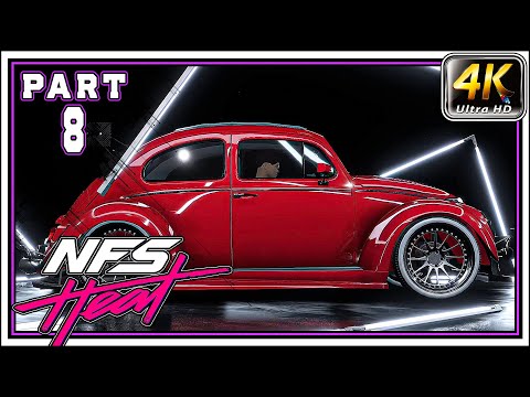 NEED FOR SPEED HEAT Full Gameplay Walkthrough PART 8 - The Upload Mission [4K 60FPS]
