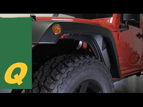 Mopar High Top Fender Flares for Jeep Wrangler JK and JKU