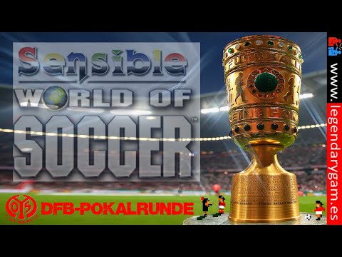 SWOS 96/97 - Sensible World of Soccer 9697 - Let's Play - DFB Pokal mit Mainz 05 - Longplay - DOS