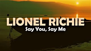 Download lagu Say you say me / Di tú digo yo / Lionel Richie 1 Hour Loop with Lyrics Subtitulada Español Inglés mp3