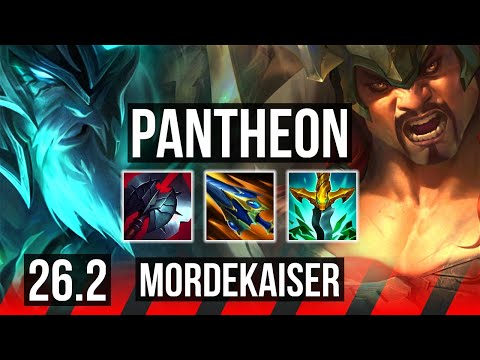 PANTHEON vs MORDEKAISER (TOP) | NA Master | 26.2