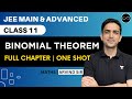 Binomial Theorem Class 11 One Shot JEE Main Advanced Arvind Kalia Sir