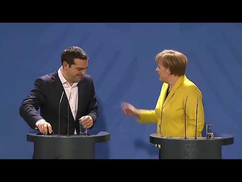 Speechless Speech   MERKEL & TSIPRAS