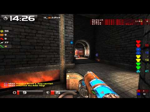 QuakeCon 2014 CTF Grand Final: welp vs. 2014 (DaHanG POV) - Stonekeep (map 2)