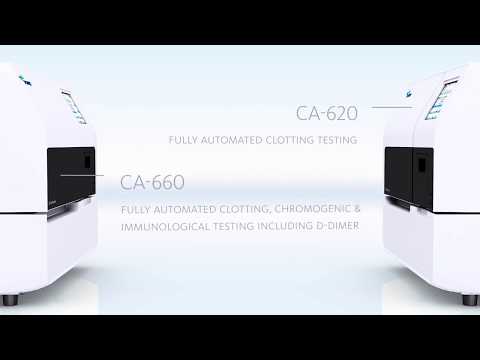 Automated coagulation analyzer sysmex ca660