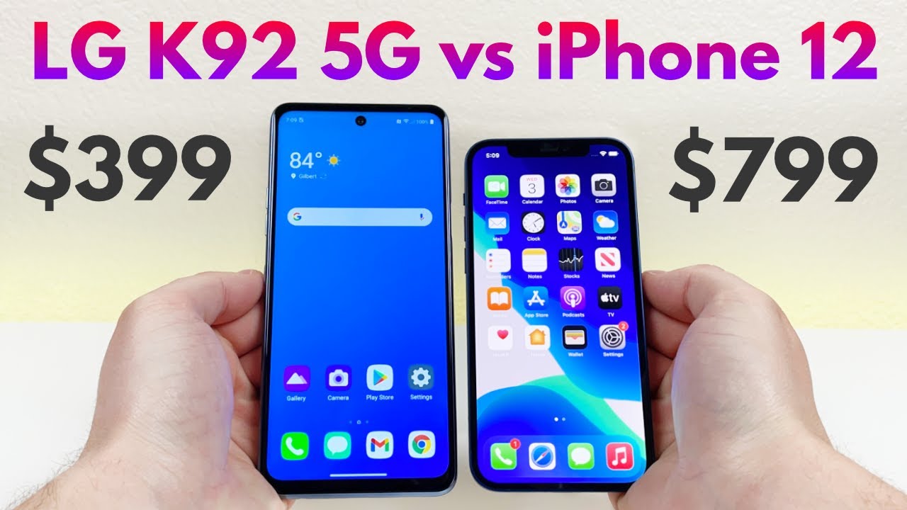 LG K92 5G vs iPhone 12 - Who Will Win?