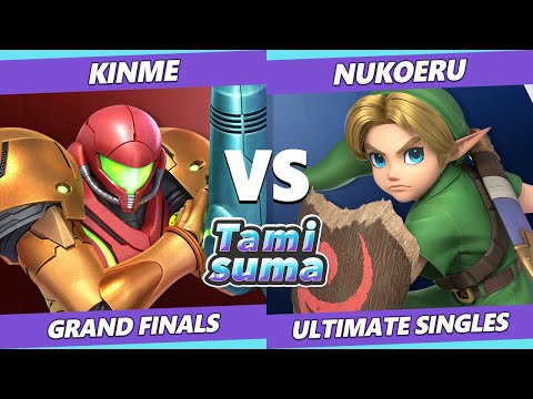 TAMISUMA 158 SSBU GRAND FINALS - Kinme (Samus) Vs. Nukoeru (Young Link) Smash Ultimate