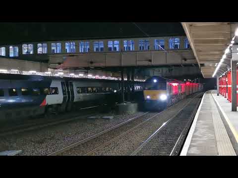 66427/66428 4m48 Mossend Euroterminal - Daventry Tesco, 8th February 2023