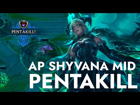 AP Shyvana mid Penta (Headphones extra spicy E Bass) League of Legends