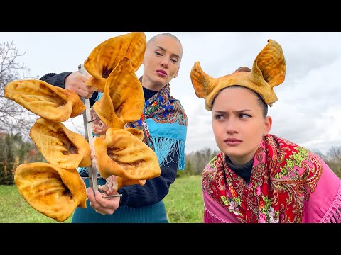 🐷Die zartesten geschmorten Schweineohren! Leben abseits der Stadt