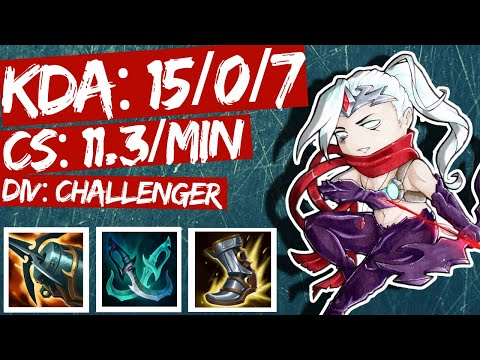 Varus ADC vs Kai'Sa s11 (KDA: 15/0/7)! FULL GAME REPLAY CHALLENGER!