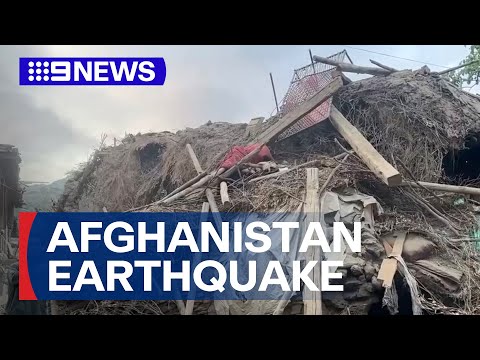 Afghanistan earthquake: Hundreds feared dead; more than 1,000 injured | 9 News Australia