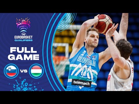 Баскетбол Slovenia v Hungary | Full Game — FIBA EuroBasket Qualifiers 2022