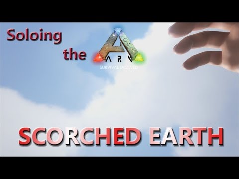 Sand, sand everywhere! Soloing the Ark in Scorched Earth E1
