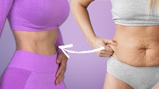 RETO Cintura Pequeña y Abdomen Plano en 15 Días | Abdominales de pie con palo | Nayla Vlogs