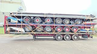Semiremorcă cu prelată cortina BPW Koegel - SAF- SMB - DISC Stack of 5 3-axle curtain-sided trailer | Imagine 4 - Autoline