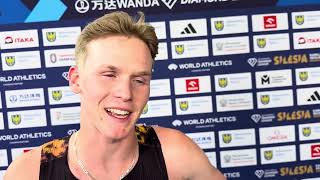 Ethan Strand Ran The Hard Way To Win Silesia Diamond League 1500m Over Hocker, Ingebrigtsen