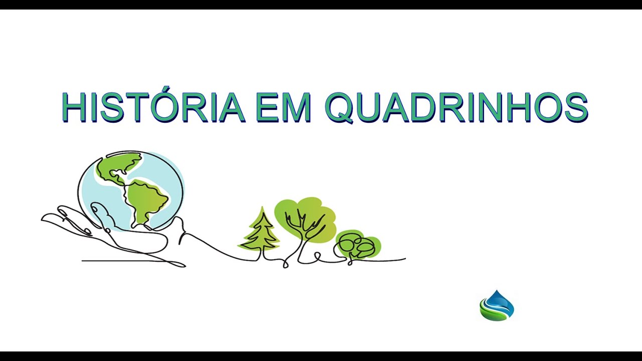 História em Quadrinhos - Lugar de lixo não é no mato