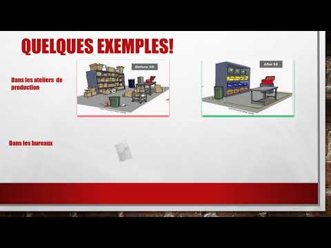 5S dans les ateliers de production et les bureaux – Lean Manufacturing