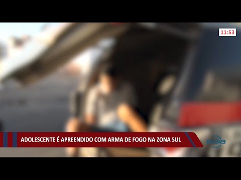 Adolescente é apreendido portando arma de fogo na zona sul de Teresina 29 07 2021