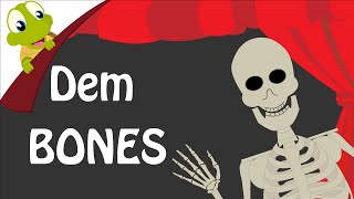 Dem Bones Skeleton Dance Dry Dancing Bones | Popular Nursery Rhyme