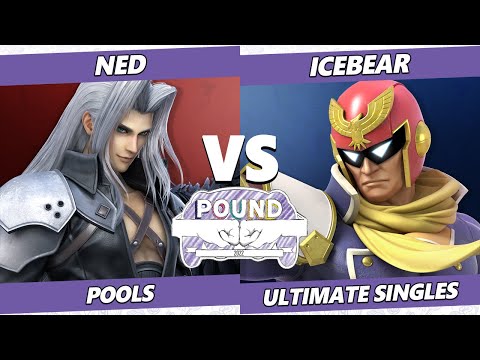 Pound 2022 - Ned (Sephiroth) Vs. IceBear (Captain Falcon) SSBU Smash Ultimate Tournament
