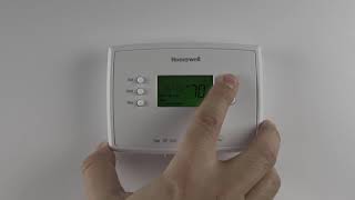 Programming Schedules on the Honeywell Home RTH2300 Thermostat