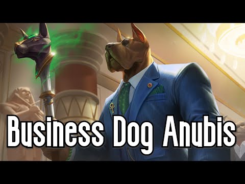 SMITE: Skin Showcase - Business Dog Anubis