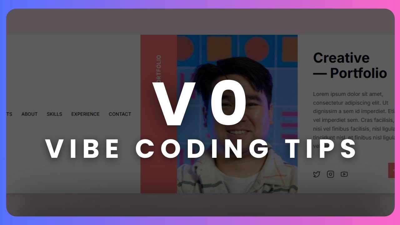 Use Images in v0 to Help You Vibe Code