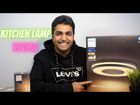Philips Hue Ceiling Light Being | Unboxing | Installation | App & Dimmer Switch | Review