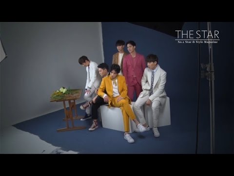 [더스타] The Star 3월호 틴탑(TEEN TOP) 단체 화보촬영 메이킹