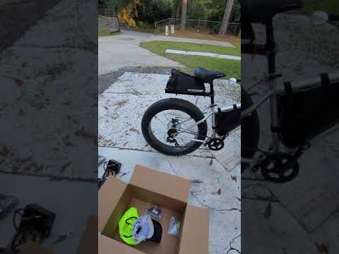 New to me FAT Bike  Mongoose malus some parts came in