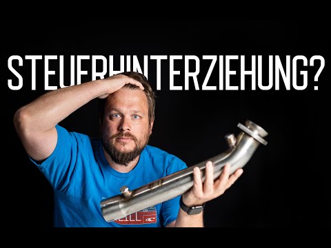 Driving without a catalytic converter is tax evasion! Really?