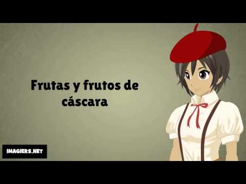 Pronounce Spanish = Frutas y frutos de cáscara