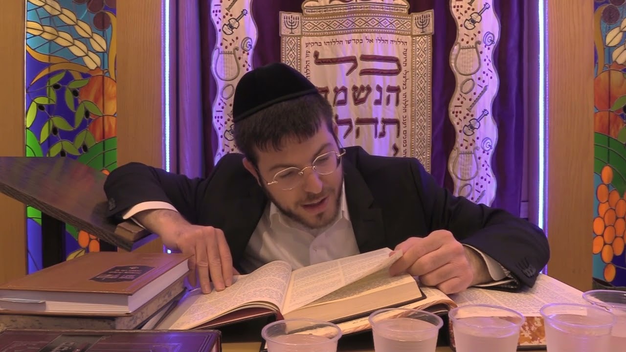 הרב אהרן כרמי שליט''א מסכת ברכות דף לד עמוד א בגמרא תשפ'ו