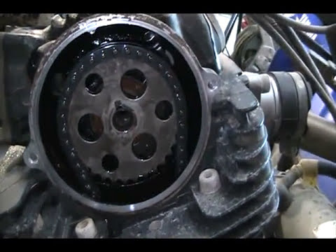 PART-3 Yamaha Wolverine 350 4X4 85mm BIG BORE 366cc kit & Hotcam stage one cam install.