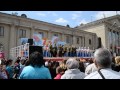 Ангарск 9 мая 2015 год. Хоровой флешмоб в честь Дня Победы. 