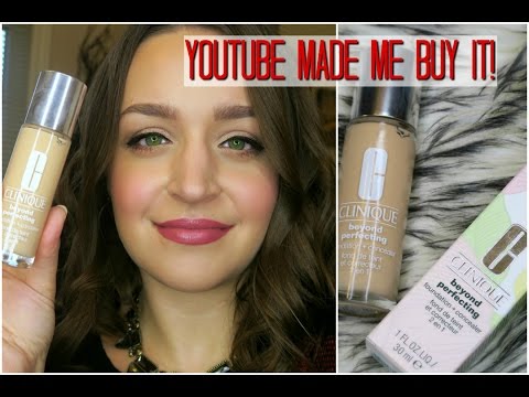 YOUTUBE Made Me Buy It! Clinique Beyond Perfecting Foundation Review Video