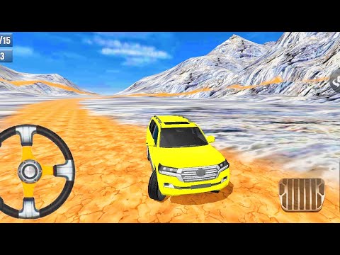 Real Car Offroad Driving Game | SUV Land Cruiser V8 | Parking Level 8-10 - Android Games