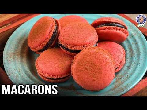 Macarons Eggless Recipe | DIY Best French Macarons Dessert Recipe at Home | Chef Varun Inamdar