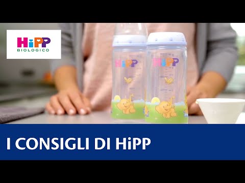 How to prepare a bottle with #HiPP powdered milk