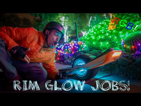 Glowing RGB Rim Lights For Your Onewheel!